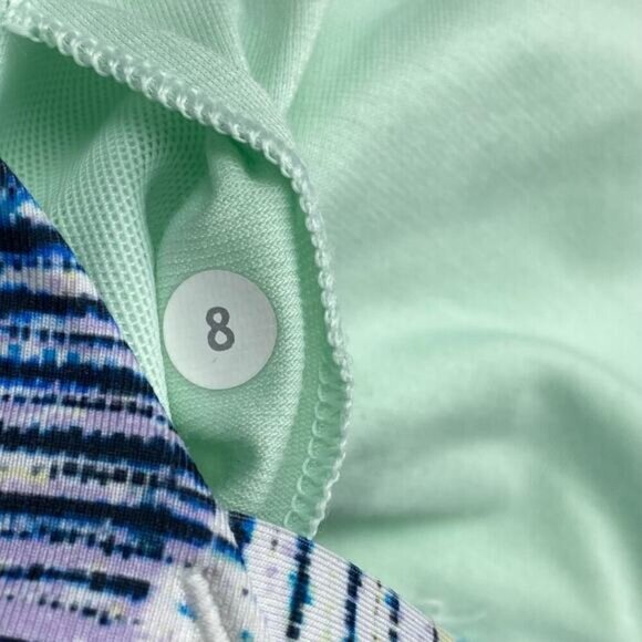 LULULEMON Pure Practice Bra Blurry Belle Multi 8 - Picture 12 of 12